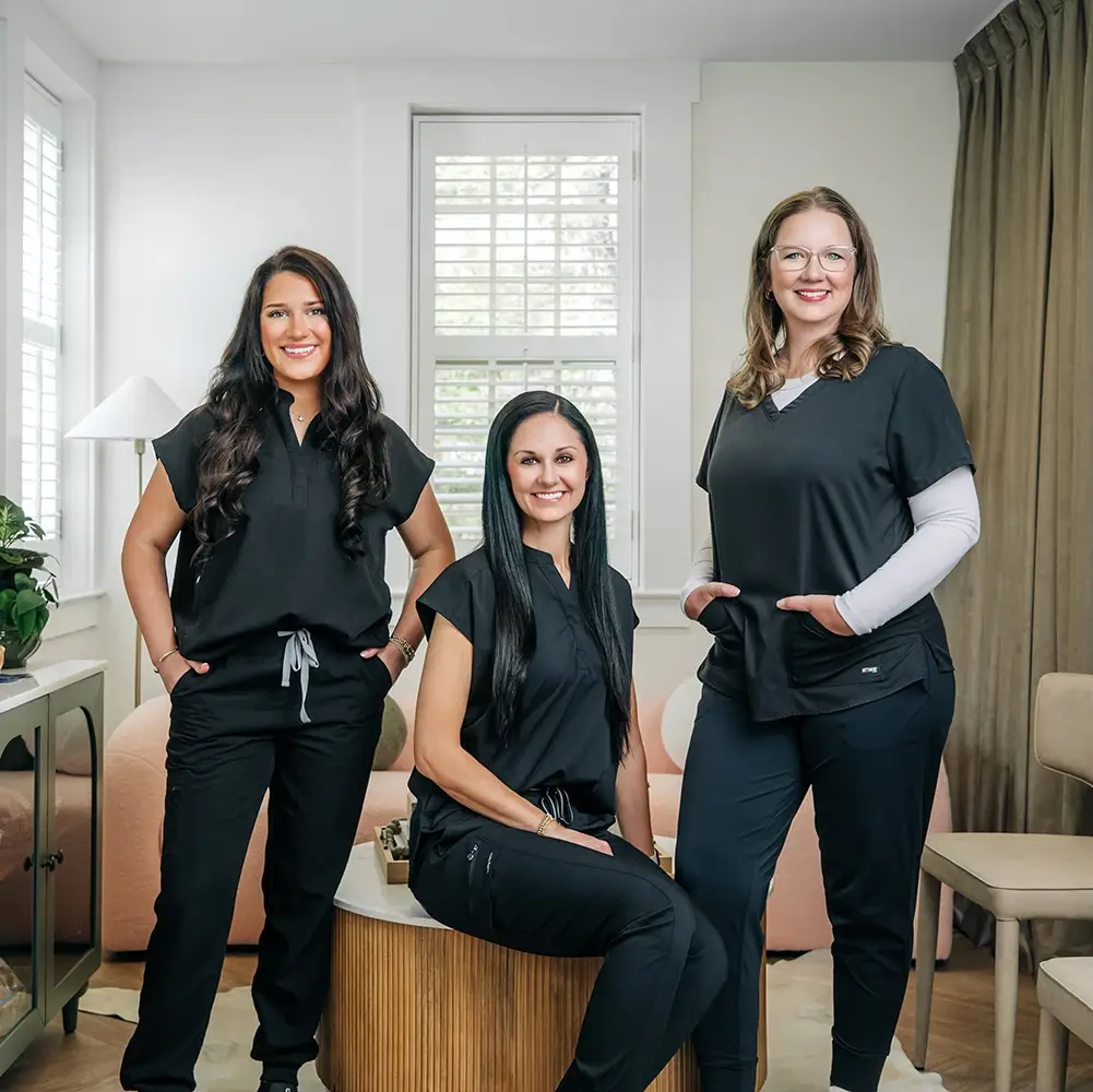 Pike Road MedSpa Staff from left to right: Molly Holley, Monica Means and Dr. Nicki Hill